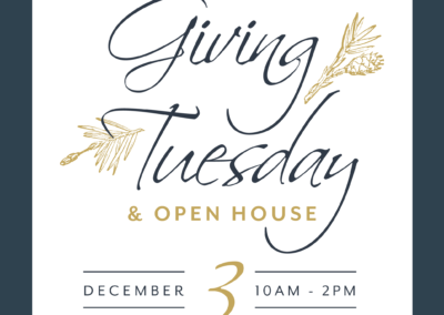 Giving Tuesday & Open House 2024