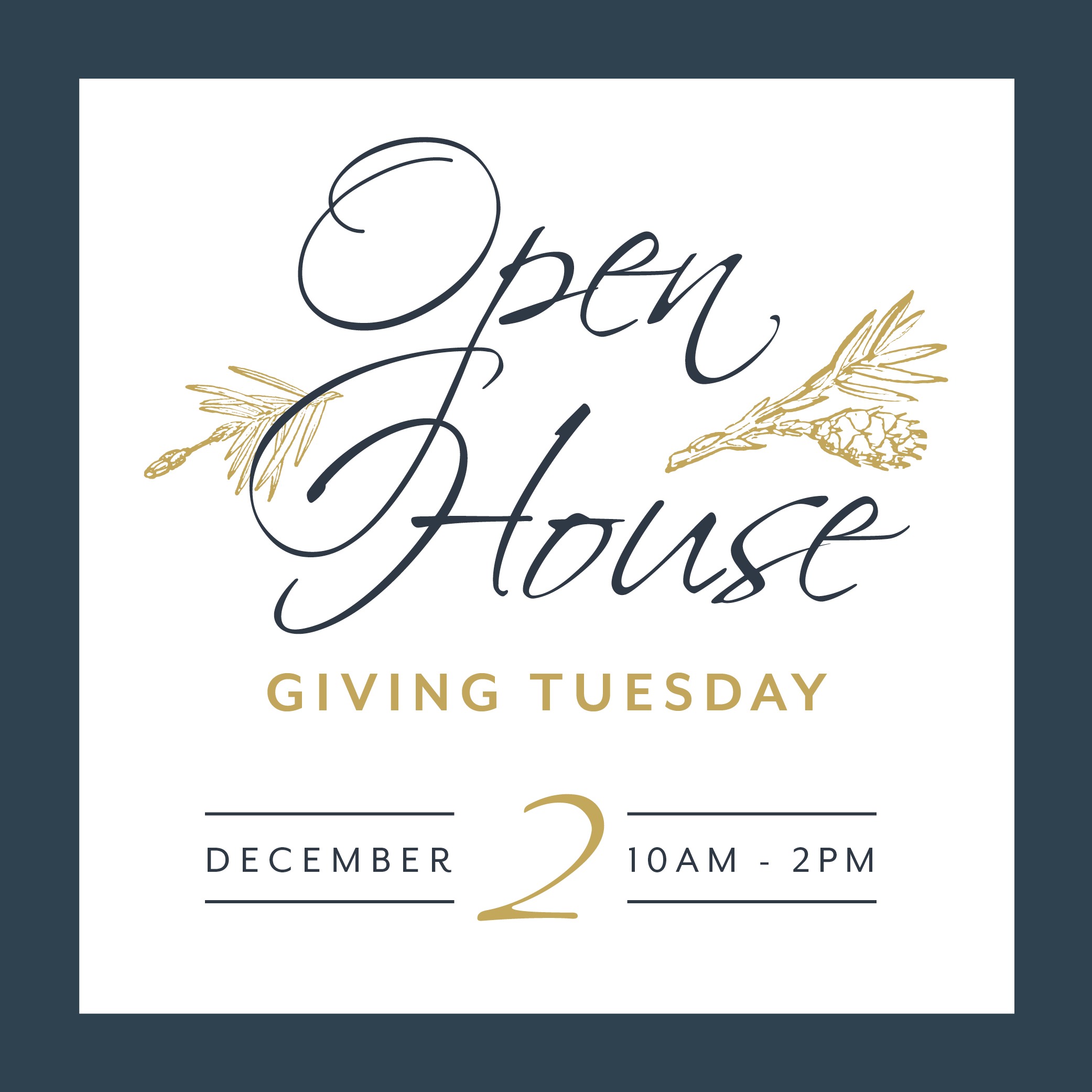 Open House Giving Tuesday